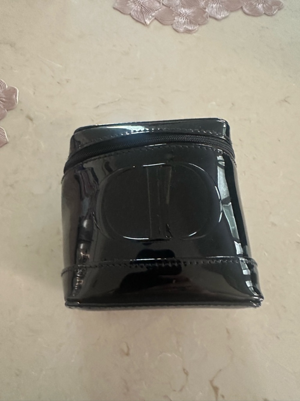 Beautiful Black Dior Cosmetic Pouch - Picture 2 of 4